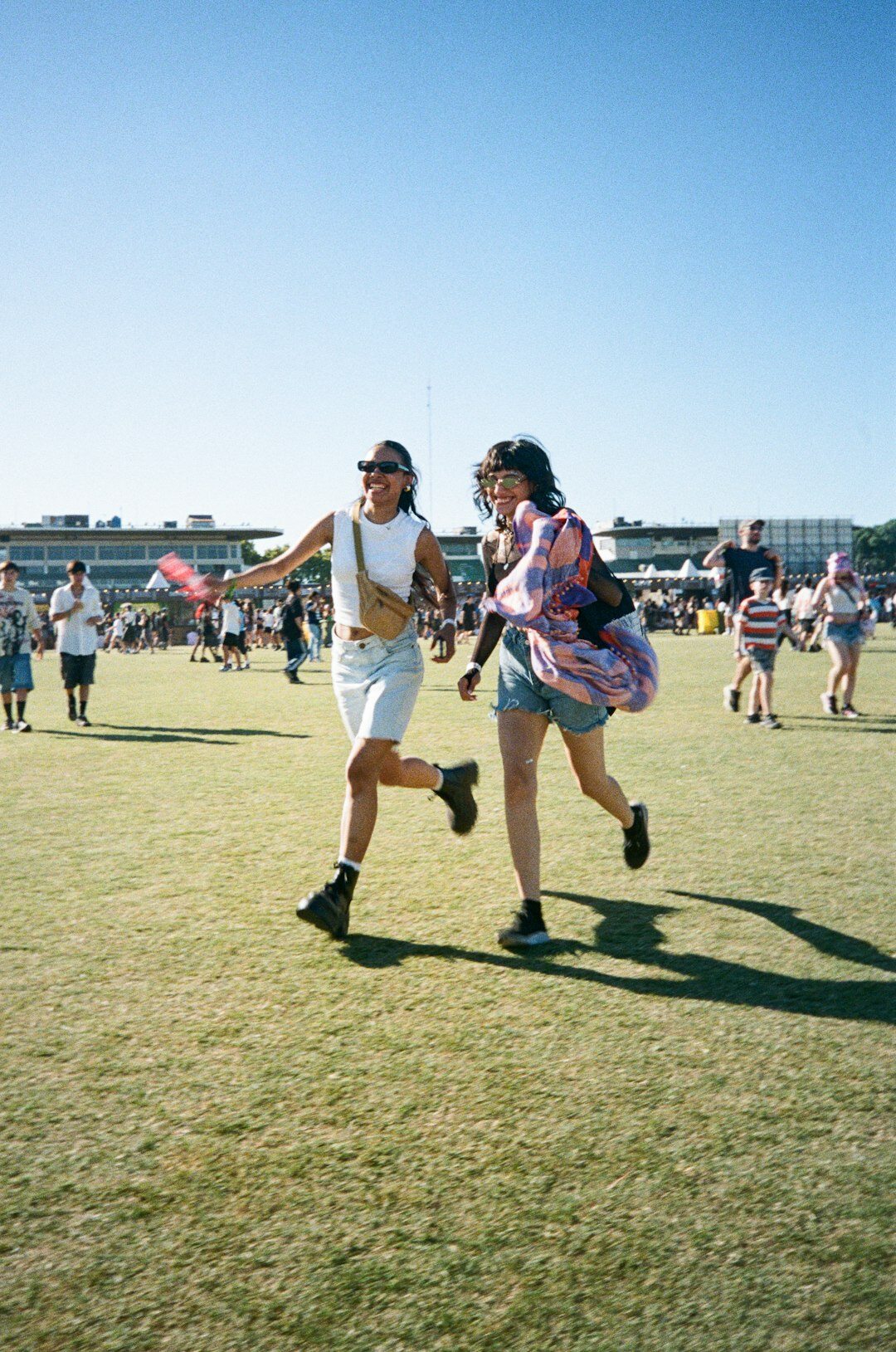 seniors dancing at festival